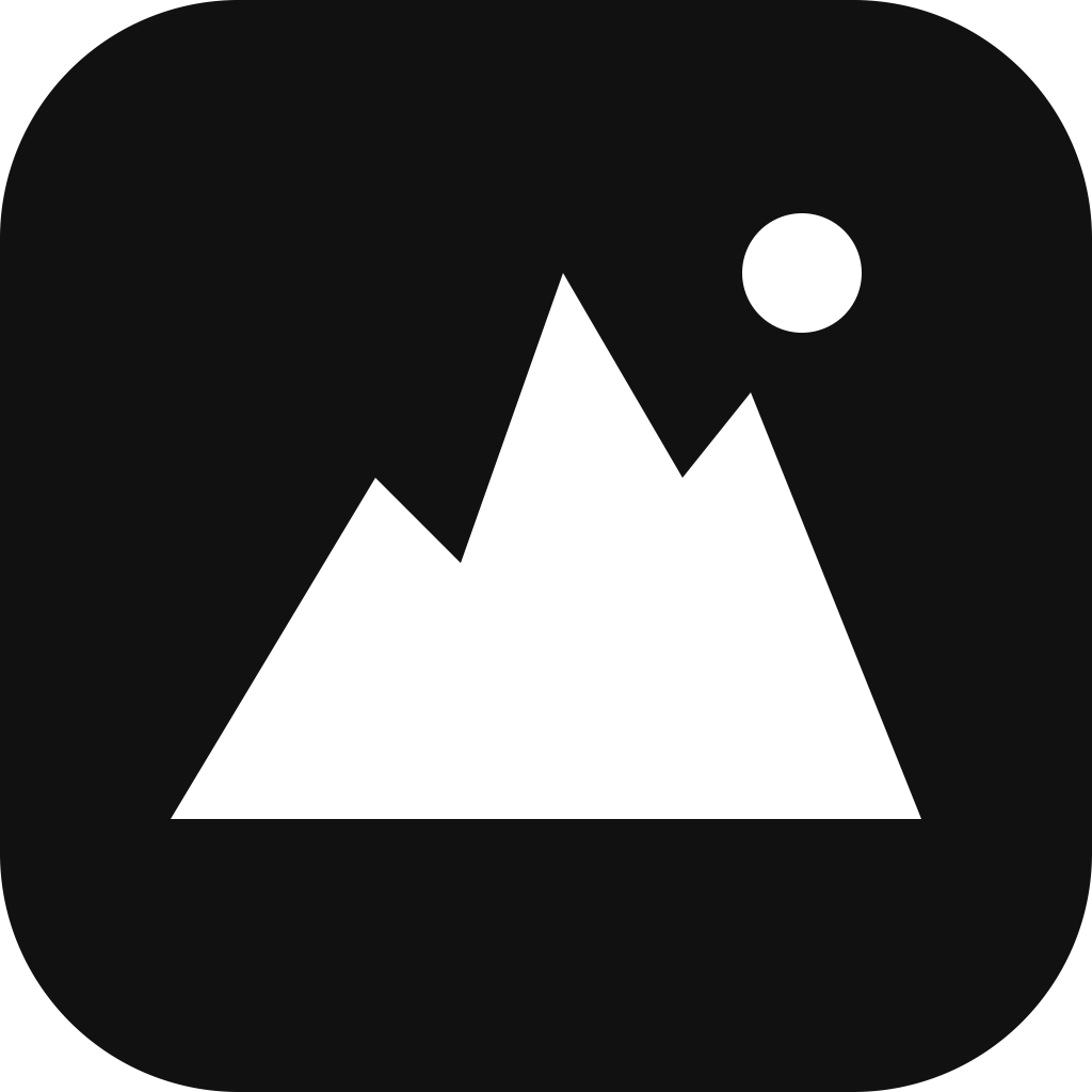 Badge, black — PNG, 1024 × 1024, transparent