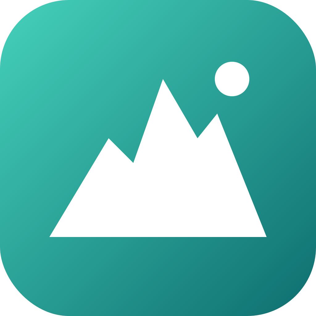 Badge, gradient — PNG, 1024 × 1024, transparent