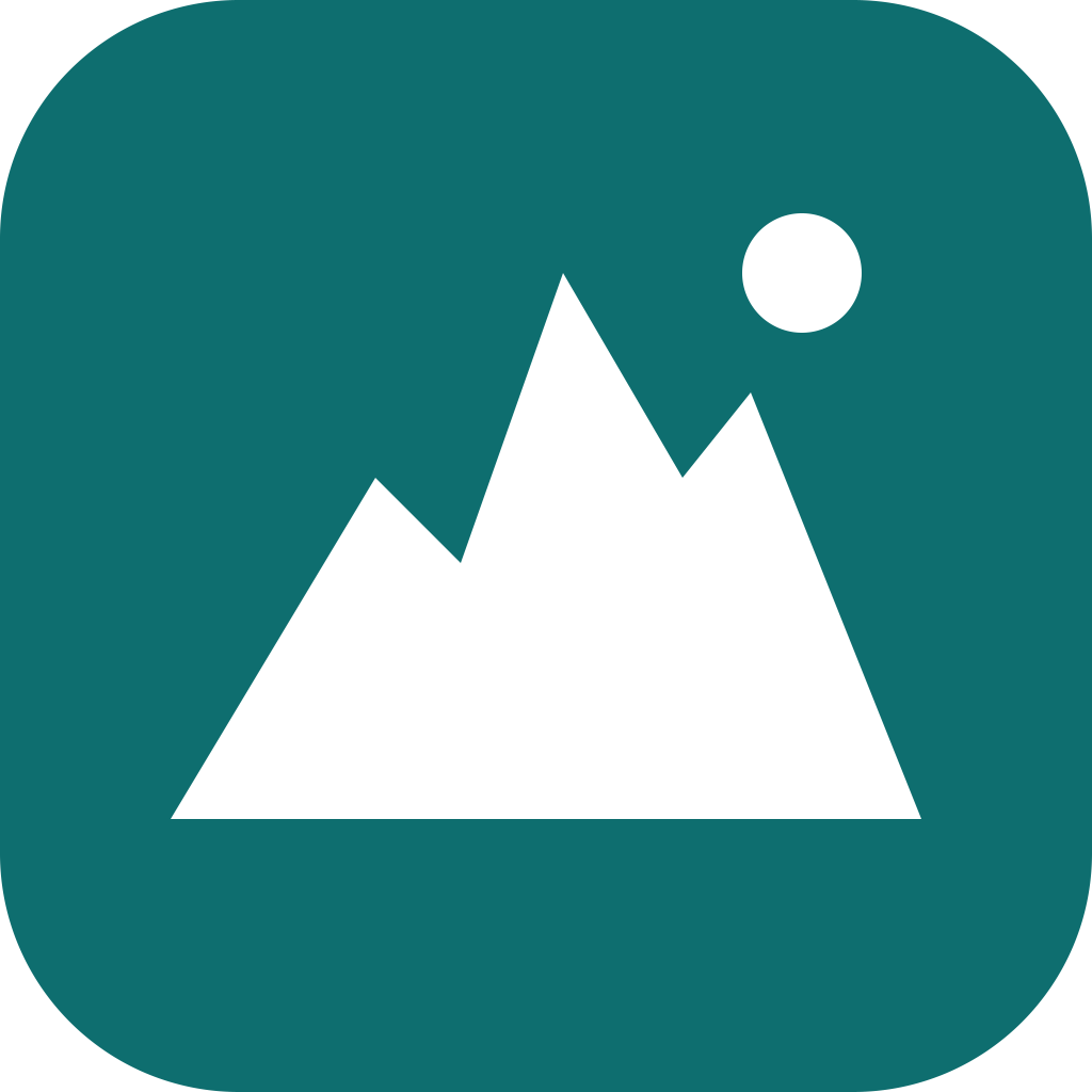 Badge, teal — PNG, 1024 × 1024, transparent