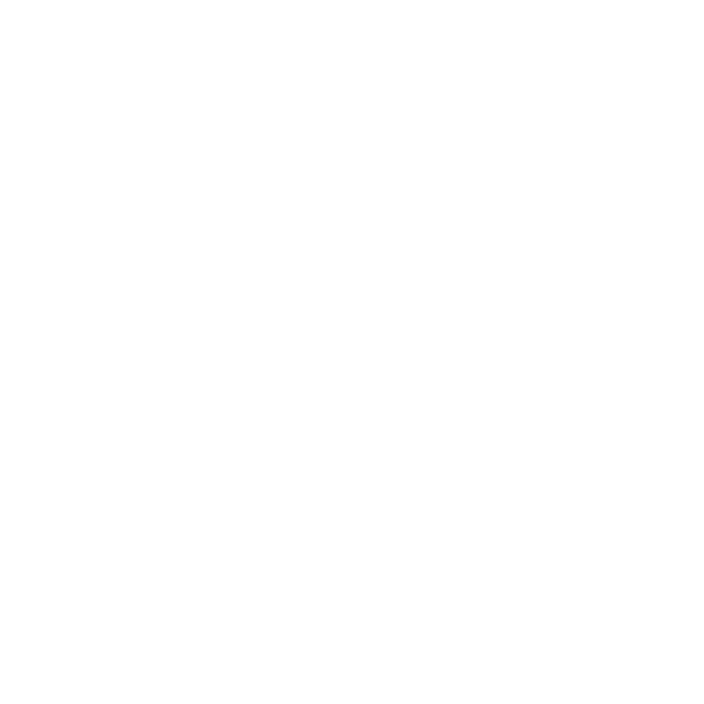 Badge, white — PNG, 1024 × 1024, transparent