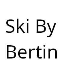 Text reading "Ski By Bertin" in black letters on a white background.