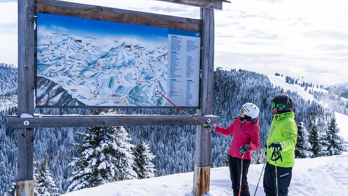 how to read a piste map