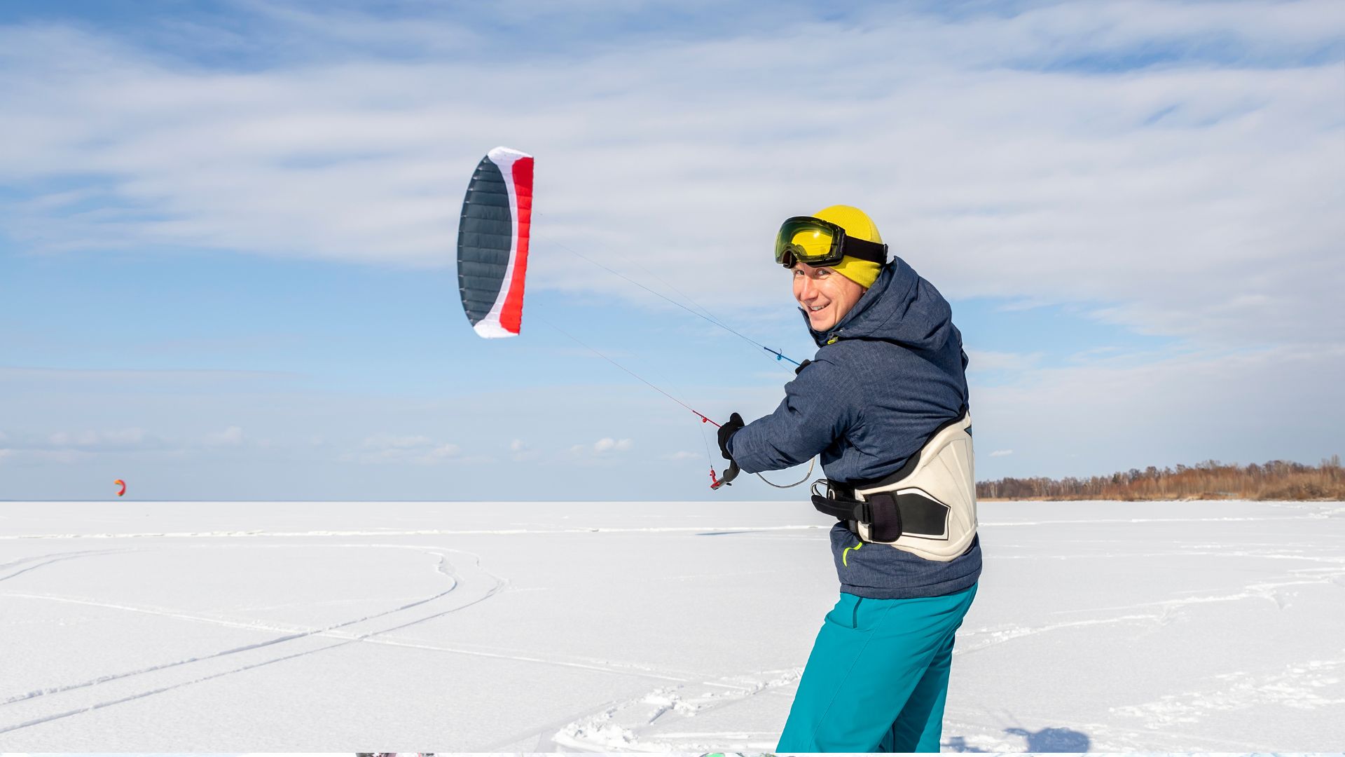 snow kiting basics